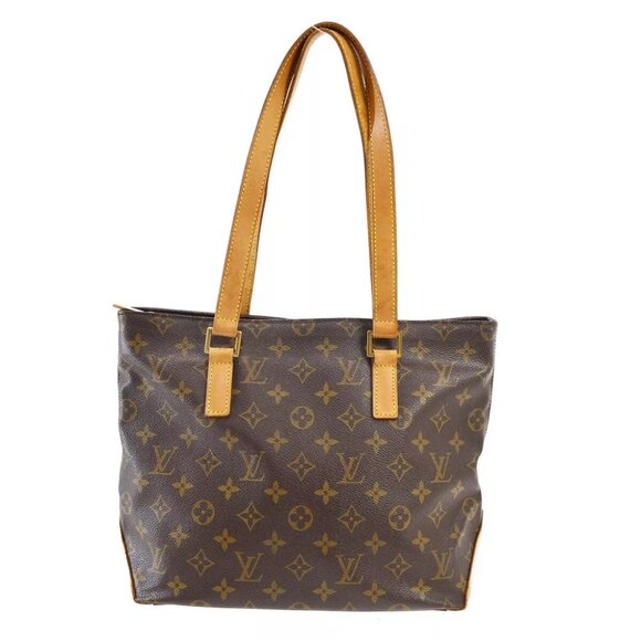 Auth Louis Vuitton CABAS PIANO HAND TOTE BAG PURSE MONOGRAM - Picture 1 of 9